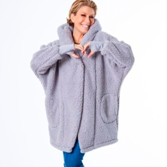 (NWT) Jill Martin Women’s Cozy Classic Lounger In Chateau Grey W/ Heart, XS/S - Picture 4 of 17